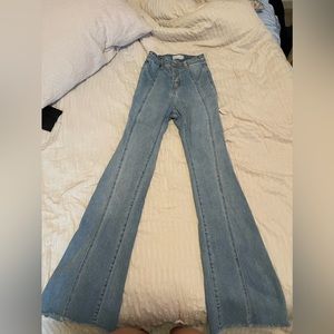 Cello denim flare jeans , size small, bought from boutique